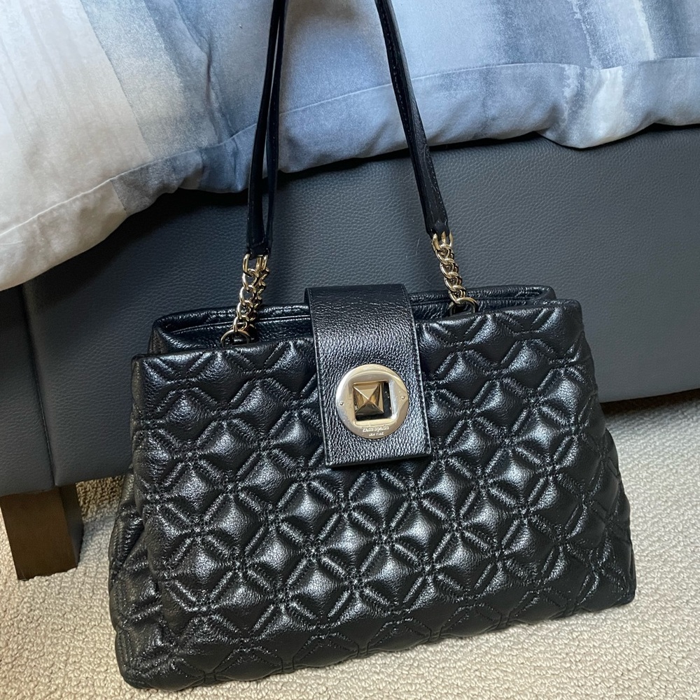 Kate spade quilted leather purse